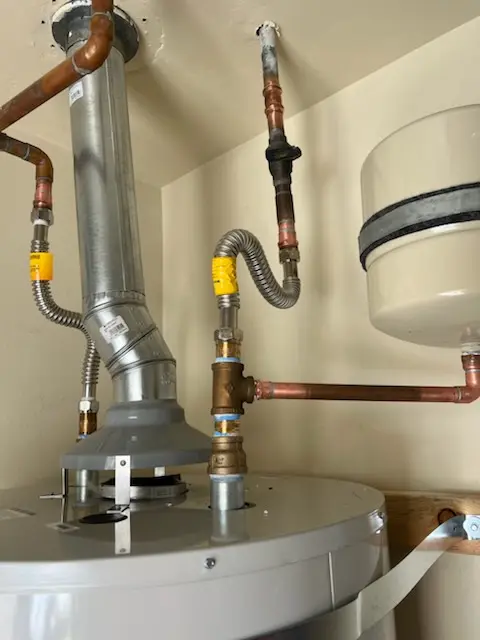 Water heater installation and plumbing repair in Newtown Grant